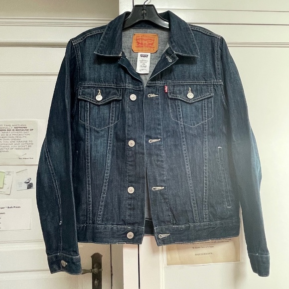 Original Levi Denim  Mens Trucker Jacket - Picture 1 of 3